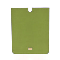 Green Leather iPAD Tablet eBook Cover