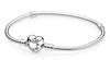 Pandora 590719-20 Heart Clasp Bracelet for Charms, 20cm
