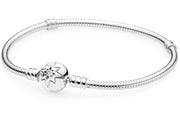 Pandora 590735CZ-17 Star Clasp Bracelet for Charms, 17cm