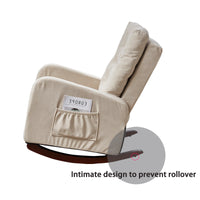 Beige Reclining Chair