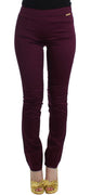 Purple slim fit pants