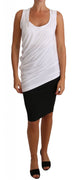 White Top Tank CAVALLI T-Shirt Jersey