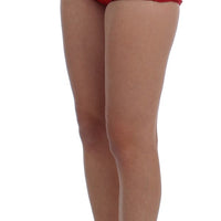 Red Silk Roses Sicily Shorts