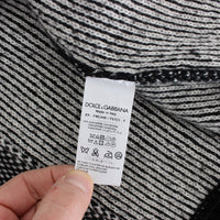 Gray Knitted Cashmere Cardigan
