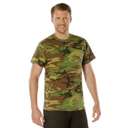 Woodland Camo T-Shirt With Pocket