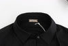 Black cotton shirt top