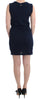 Blue cotton jersey dress