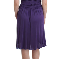 Purple sheath dress