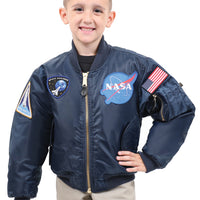 Kids NASA MA-1 Flight Jacket