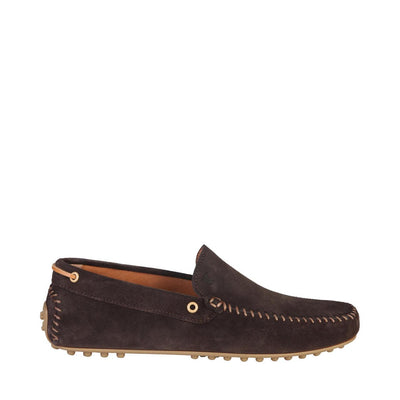 Trussardi - 77S561 Brown Suede Men's Loafers