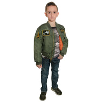 Kids Flight Jacket With Patches