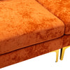 Coolmoor Orange Sectional  Sofa