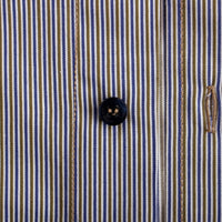 Blue striped casual shirt