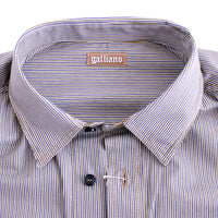 Blue striped casual shirt