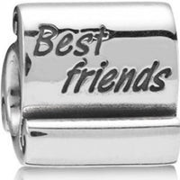 Pandora 790512 Best Friends Scroll Charm