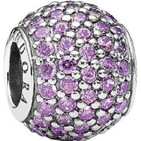 Pandora Violet Pave Charm 791051CFP Retired