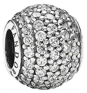 Pandora Clear Pave Lights Charm 791051CZ Retired