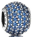 Pandora Blue Pave Lights Charm 791051NCB Retired