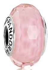 Pandora Pink Faceted Murano Charm 791068