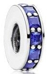 Pandora 791724NCB Royal Blue Crystal Eternity Spacer Retired