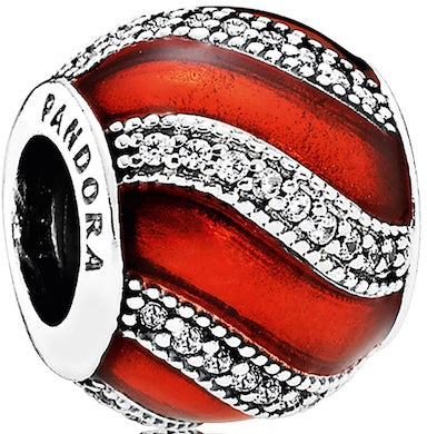 Pandora 791991EN07 Red Adornment Charm