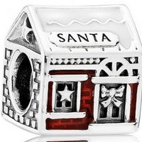 Pandora 792003ENMX Santa's Grotto Charm