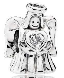 Pandora 792010CZ Angel of Love Charm