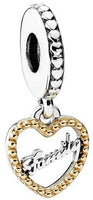 Pandora 792011 Family Script Pendant Charm