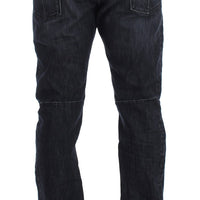 Blue Wash Regular Fit Cotton Jeans