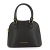 Trussardi - 76BTS05 Leather Tote, Black or Brown