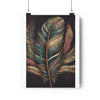 Bohemian Feather Premium Poster