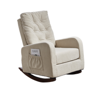 Beige Reclining Chair