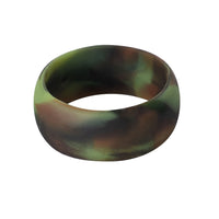 Camo Silicone Band / Rubber Wedding Ring