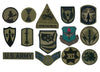 Subdued Military Assorted Military Patches