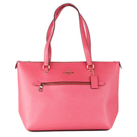 Signature Coated Canvas and Leather Gallery Tote Handbag