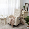 Beige Reclining Chair