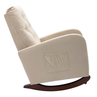 Beige Reclining Chair