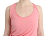 Pink cotton tank top