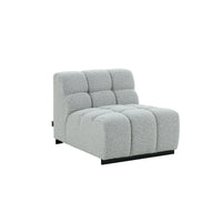 Grey Modern Modular Sectional Sofa Set 89x89x26 inches