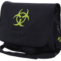 Bio-hazard Vintage Canvas Messenger Bag