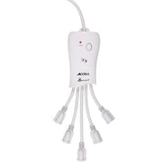 Accell Surge Protector D080B-009K Surge Protector Power Conditioner 600J 6ft White