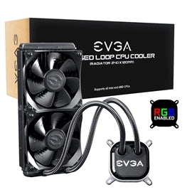 EVGA Fan 400-HY-CL24-V1 CLC 240 Liquid CPU Cooler