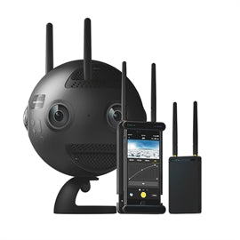 Insta360 Camera TINPPR2-B Pro 2 Bundle Spherical Video with Far Sight