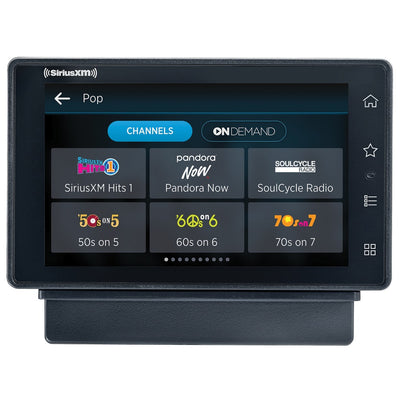 SiriusXM(R) Tour Dock & Play Radio with 360L, PowerConnect(TM) Vehicle Dock, and Bluetooth(R)