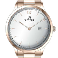 Westar Profile Stainless Steel Silver Dial Quartz 50218ppn607 Men's Watch
