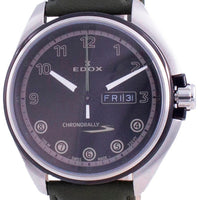 Edox Chronorally-s Day Date Quartz 843013ncvnnv 84301 3ncv Nnv 100m Men's Watch