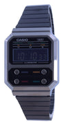 Casio Vintage Youth Digital Stainless Steel A100wegg-1a A100wegg-1 Unisex Watch