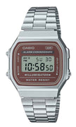Casio Vintage Digital Stainless Steel Bracelet Quartz A168wa-5a Men's Watch