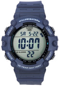Casio Standard Digital Blue Resin Strap Quartz Ae-1500wh-2a 100m Men's Watch