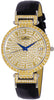 Adee Kaye Embellish Collection Crystal Accents Pave Dial Quartz Ak2529-mg Women's Watch